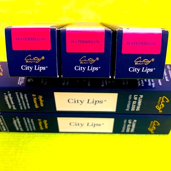 Makeup City Beauty City Lips Lip Gloss 3 Shades Watermelon Poshmark
